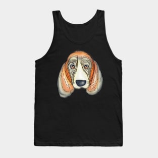 sad dog Tank Top